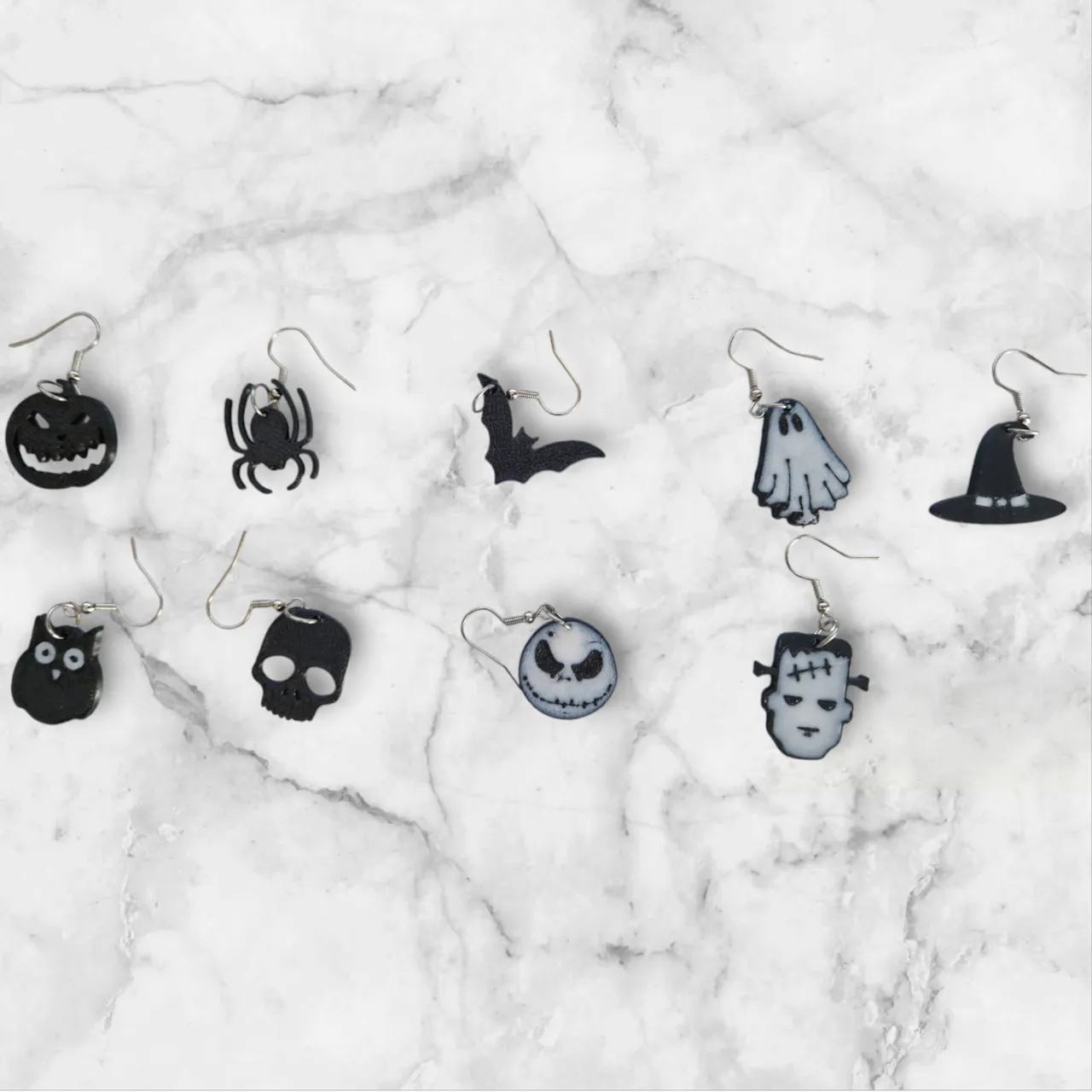 Earrings halloween view 3