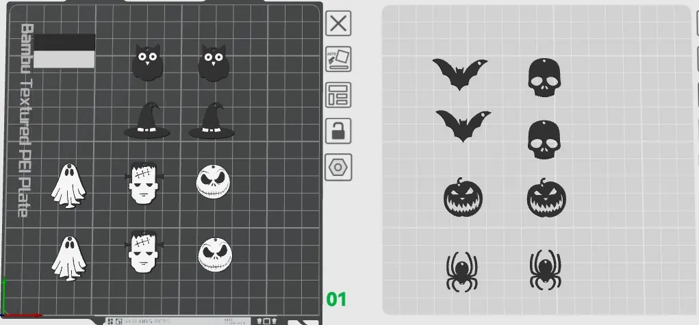 Earrings halloween view 4
