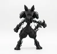 Venomized Lucario One Piece Single color