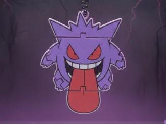 Gengar Pokemon Flexi Keychain