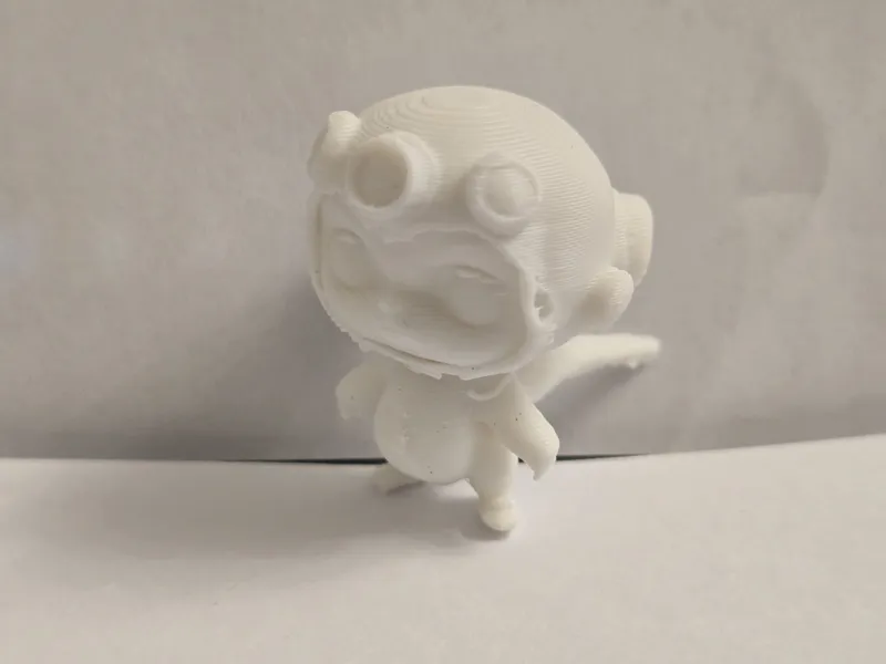PuddlePeek - Big-Eyed Baby Humanoid with Tail