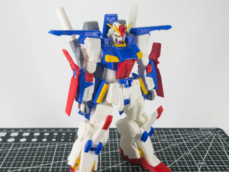 Articulated Figure: 1/144 ZZ Gundam