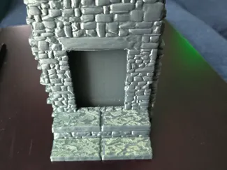 Portal with stairs
