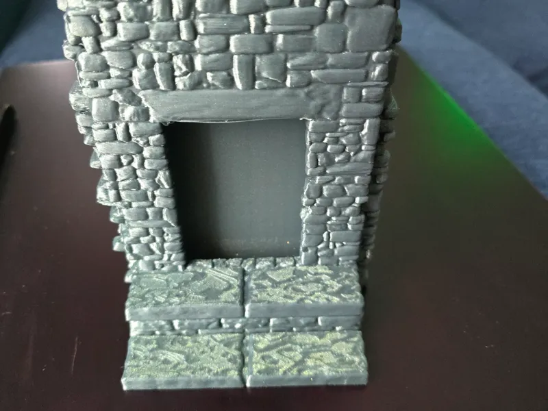 Portal with stairs