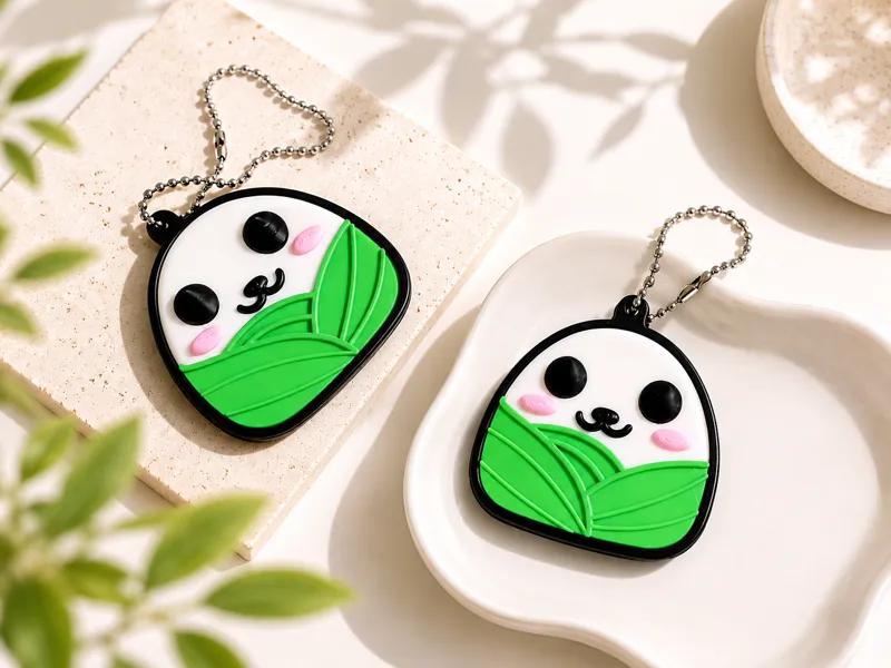 Cute Zongzi Keychain & Pendant
