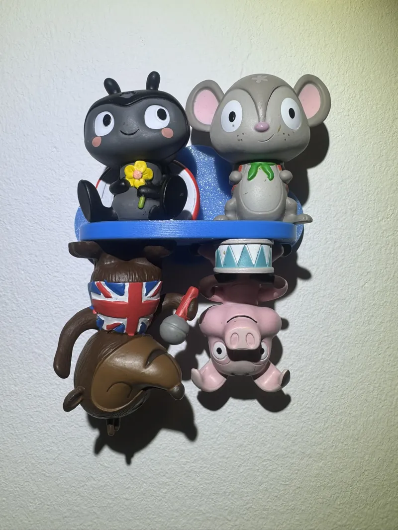 Tonie figures cloud wall shelf glow in the dark