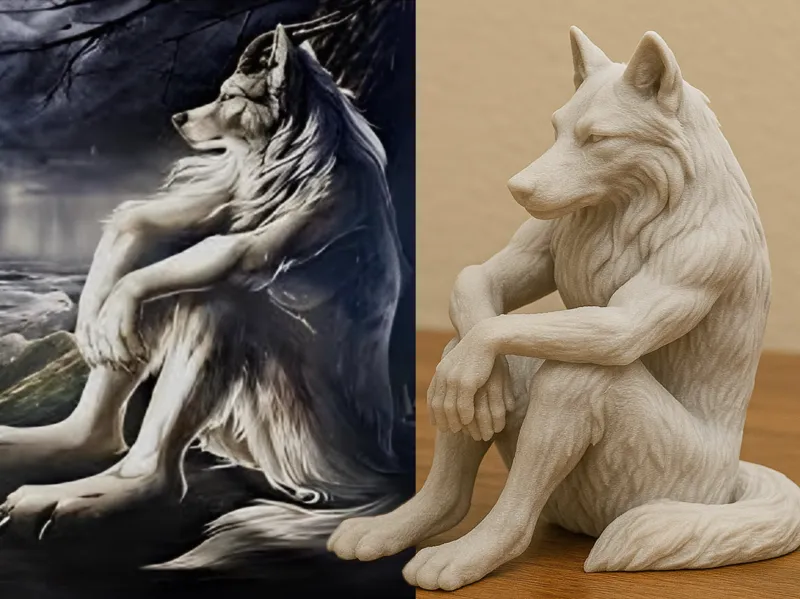 Alpha Werewolf 3D Model