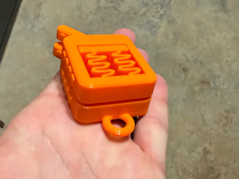 Double Toggle Keychain