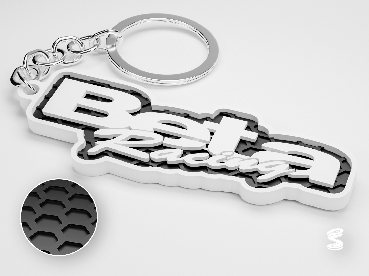 Beta Racing Keychain