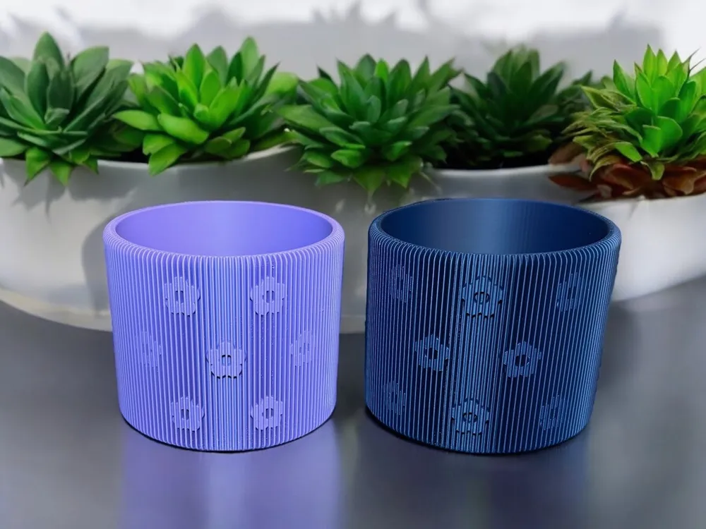 Flowers plant pot Designer - Free 3D Print Model - MakerWorld