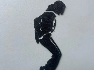 Michael jackson wall art