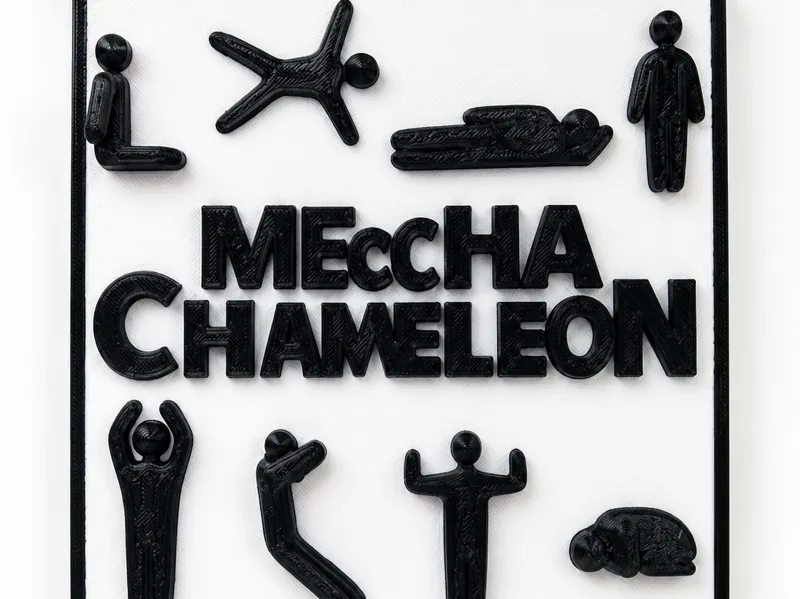 Meccha Chameleon Gaming Sign
