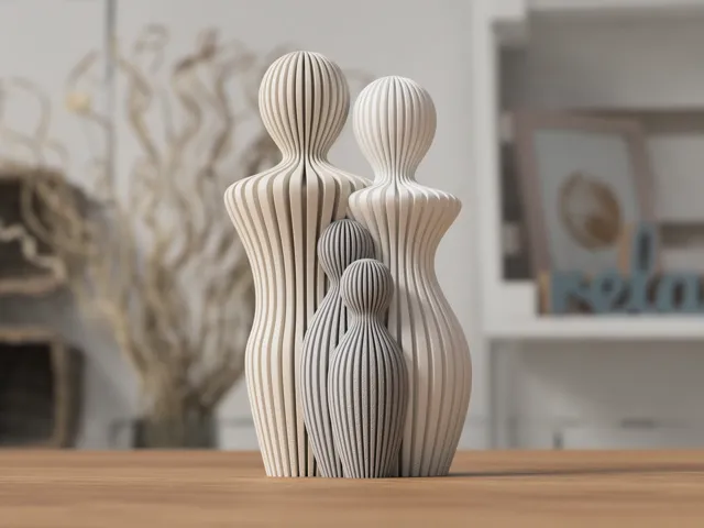 Family Statues (1 - 5 children)