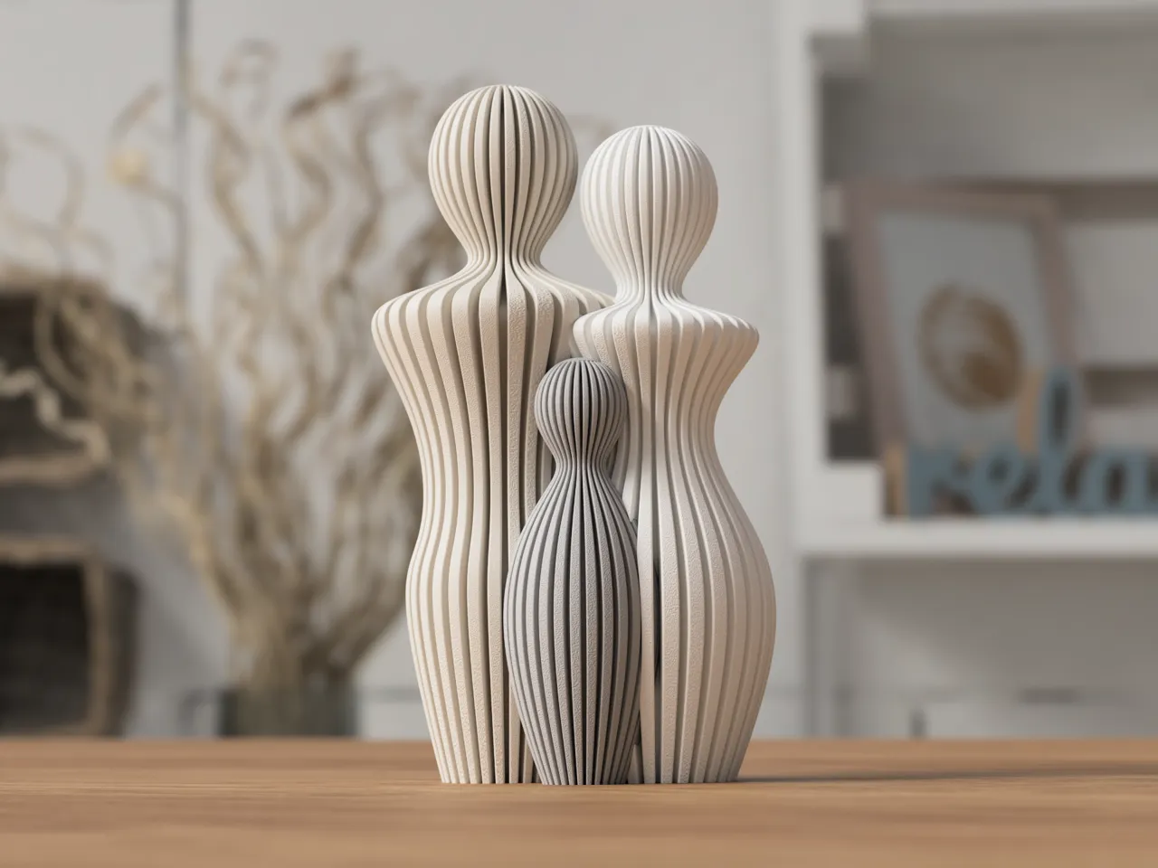 Family Statues (1 - 5 children) view 2