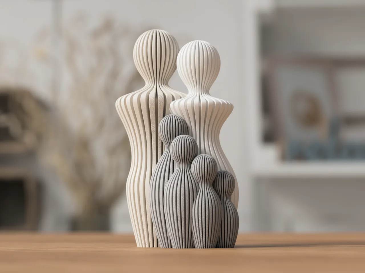 Family Statues (1 - 5 children) view 4
