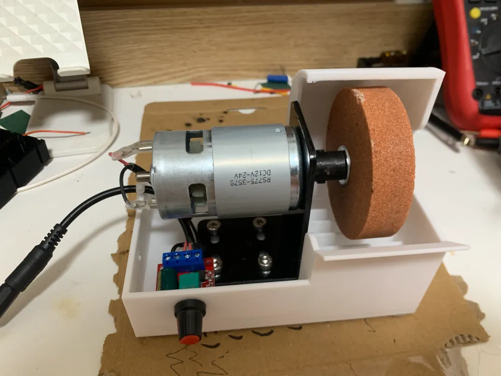 DIY砂轮机/DIY grinding machine by Ms MakerWorld: Download Free 3D Models
