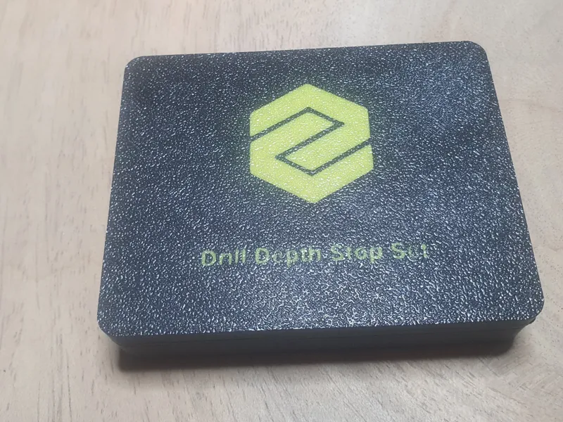 Drill depth stops box
