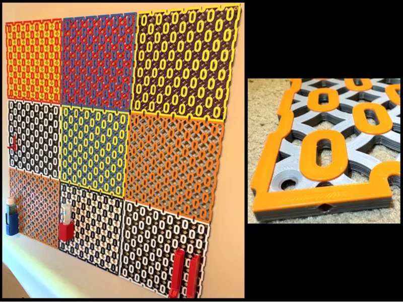 Ikea Skadis board - Decorative dual layer - No AMS