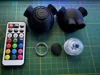 0.16mm layer, 2 walls, 15% infill - single color - LED Ring