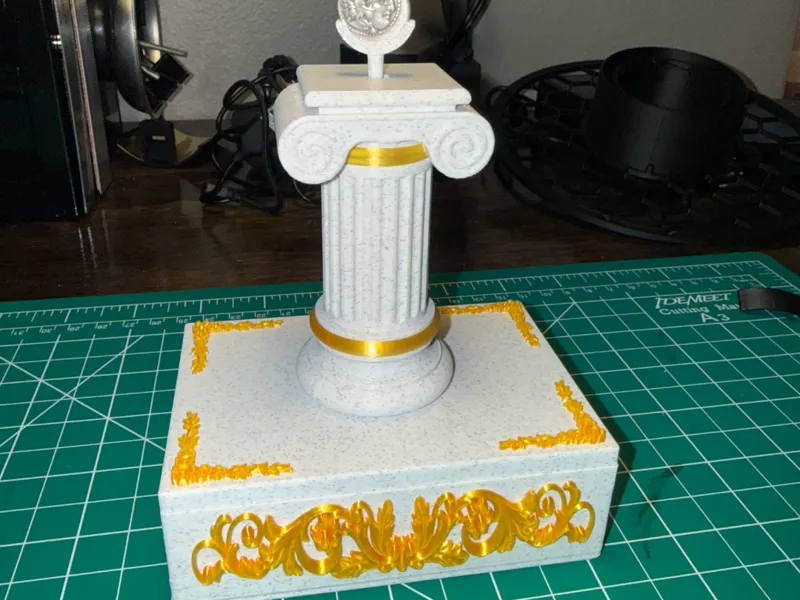 Ancient Coin Rotating Display 