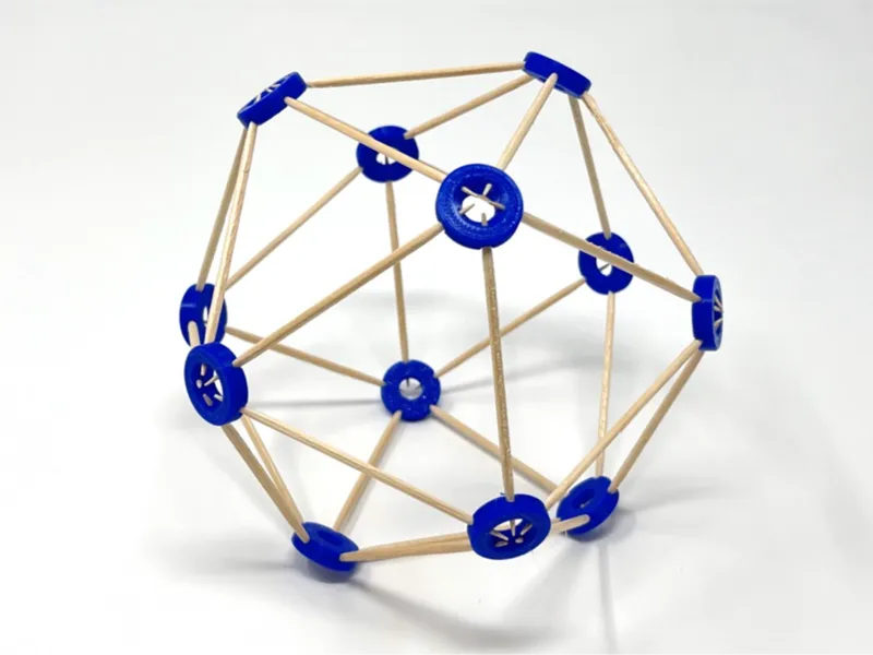 Toothpick Icosahedron