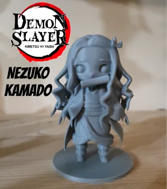 Nezuko Kamado - Miniatura Chibi - Demon Slayer