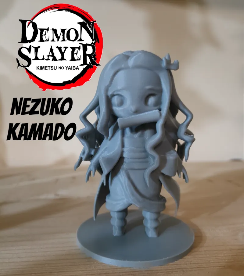 Nezuko Kamado - Miniatura Chibi - Demon Slayer