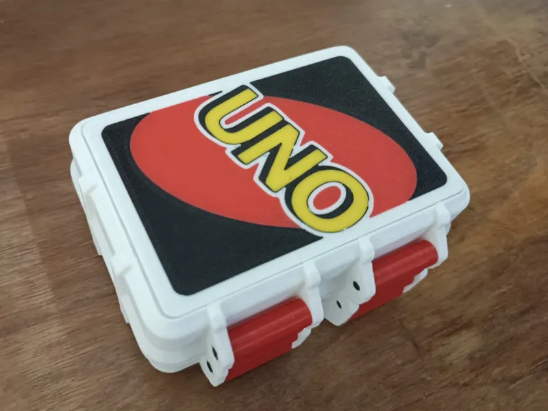 Caja para cartas de UNO