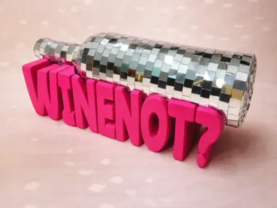 WINENOT? – Minimalist Wine Bottle Holder