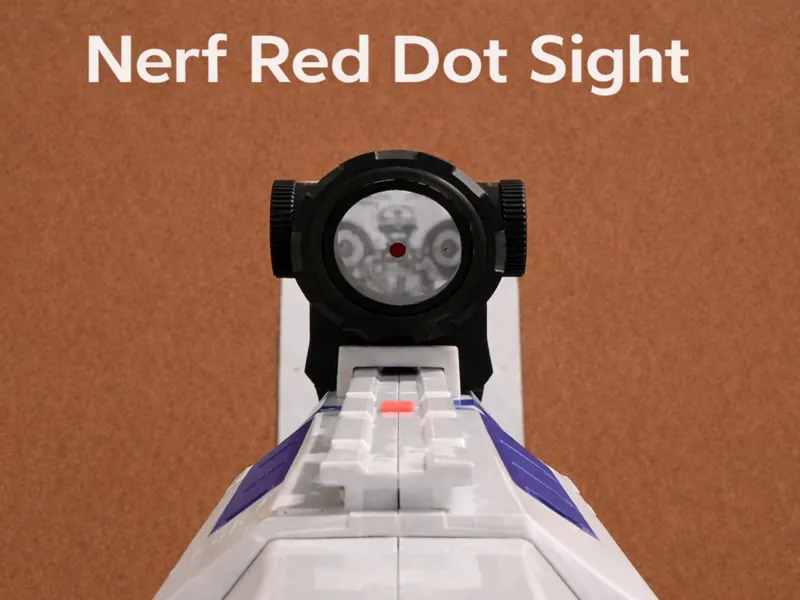 MODULAR NERF SIGHT - Red Dot Edition
