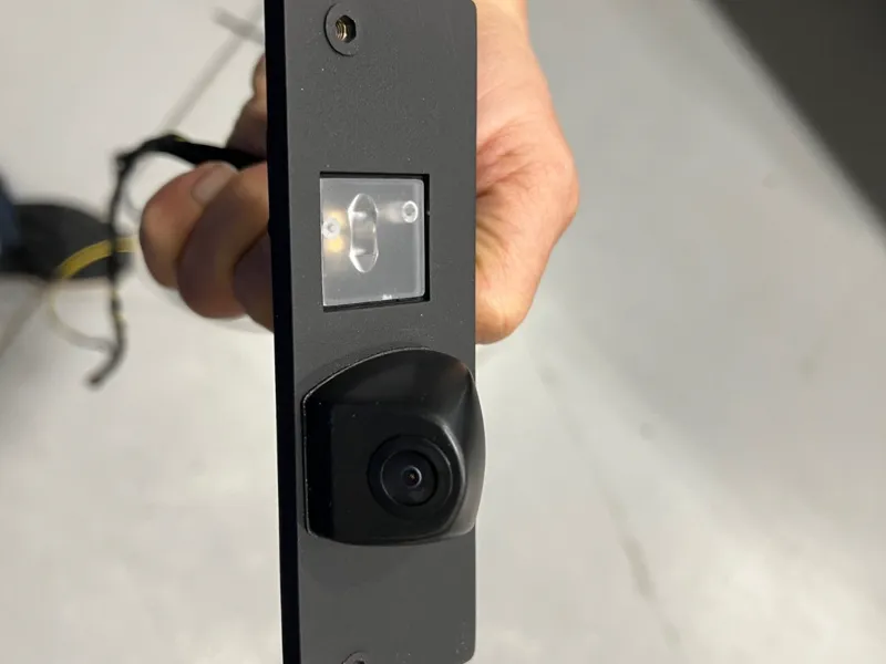1969 Camero Z28 rear camera mount