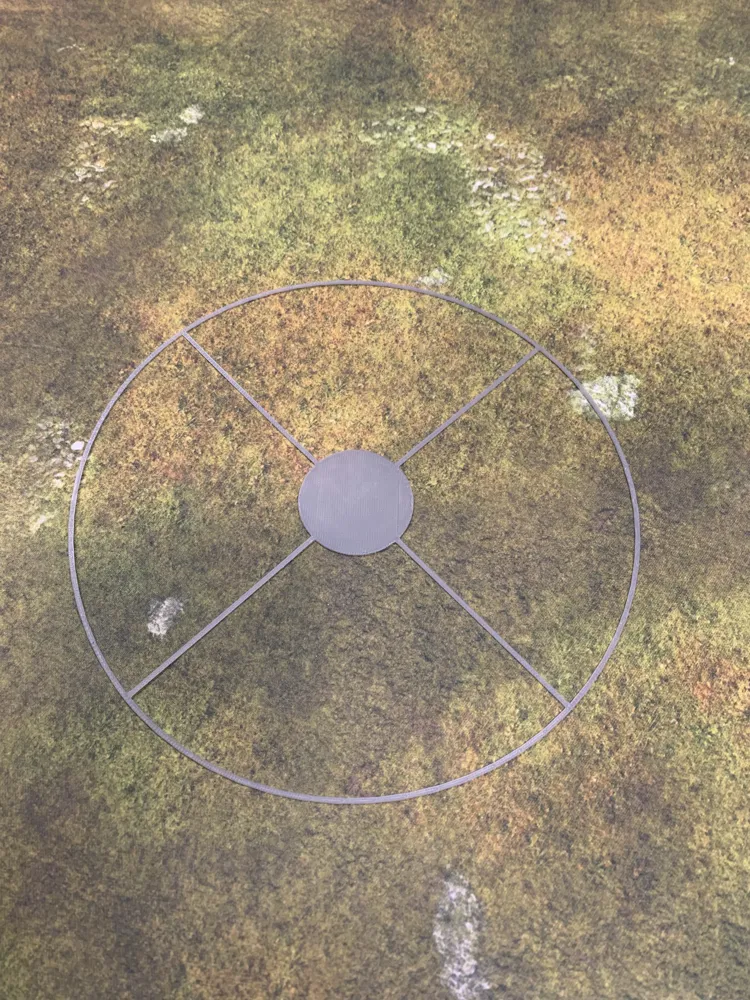 Miniatura 2 do modelo 3D 40k objective marker 