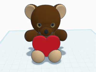 cute hart bear 