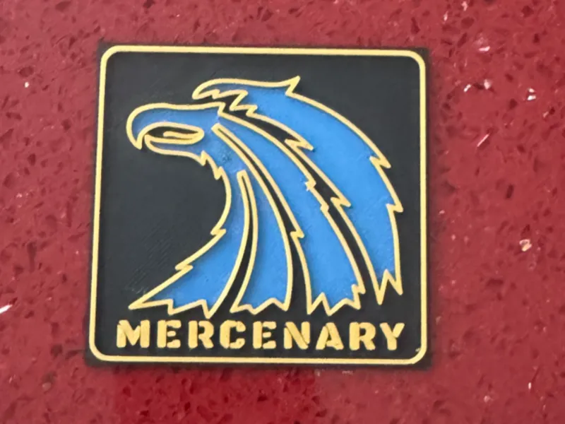PARCHE MERCENARIO MERCENARY