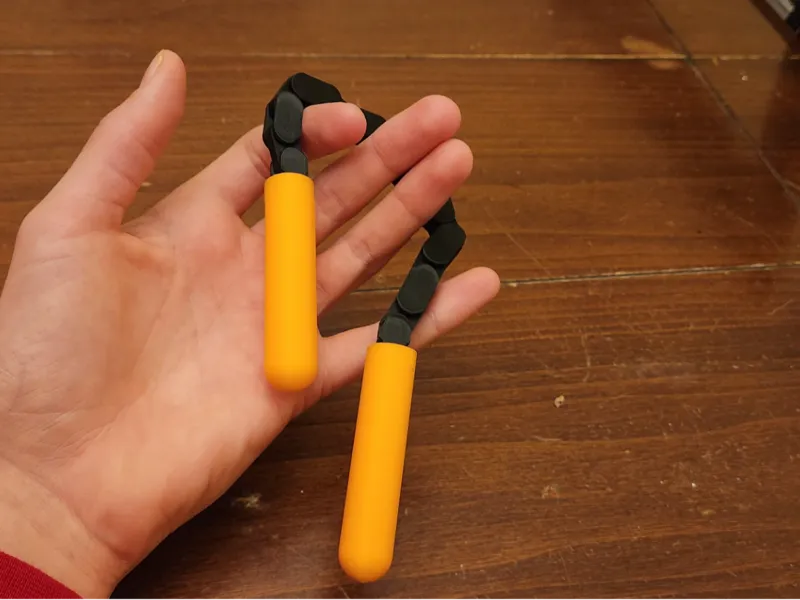 Nunchuck Fidget! Fun, Quick Assembly, and No Glue