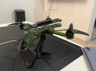 FPV Drone Stand with Custom Name Plate