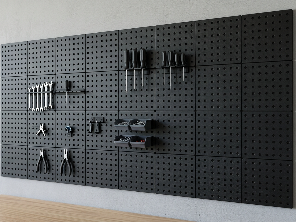 Pegboard 20x20cm modulare - 1