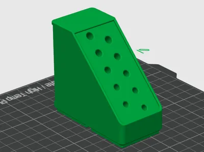 Gridfinity Angled Screwdriver Holder