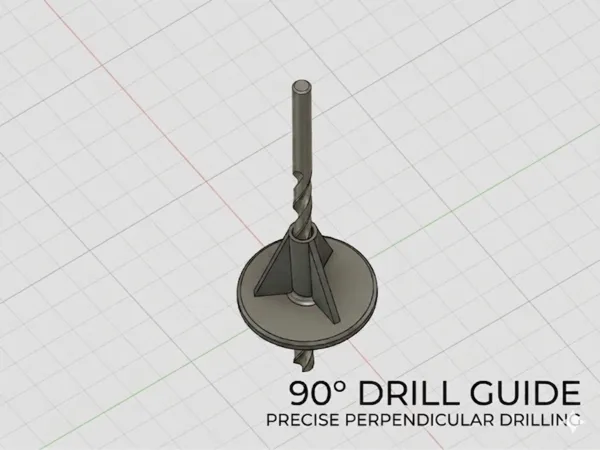 Guide de perçage vertical à 90° paramétrique