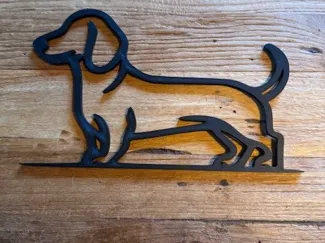 Dachshund wall or window art