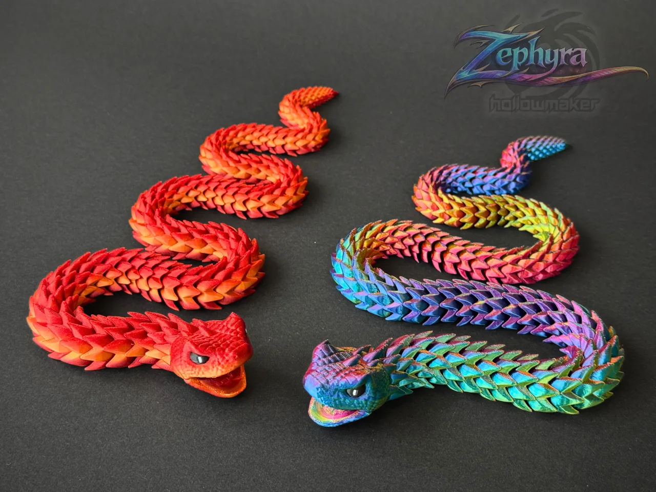 Zephyra - Articulated Snake view 2