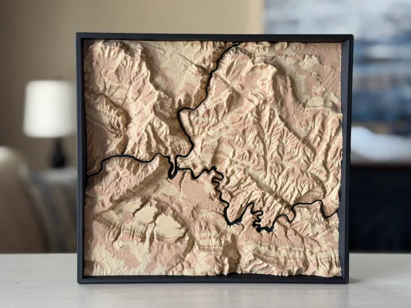 Dinosaur National Monument Topography Map