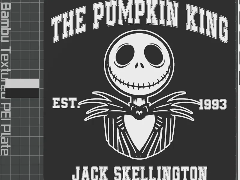 Jack Skellington Pumpkin King Wall Art