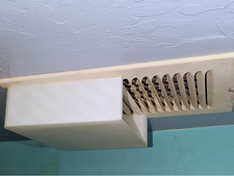 Magnetic Air Conditioning Air Vent Redirector