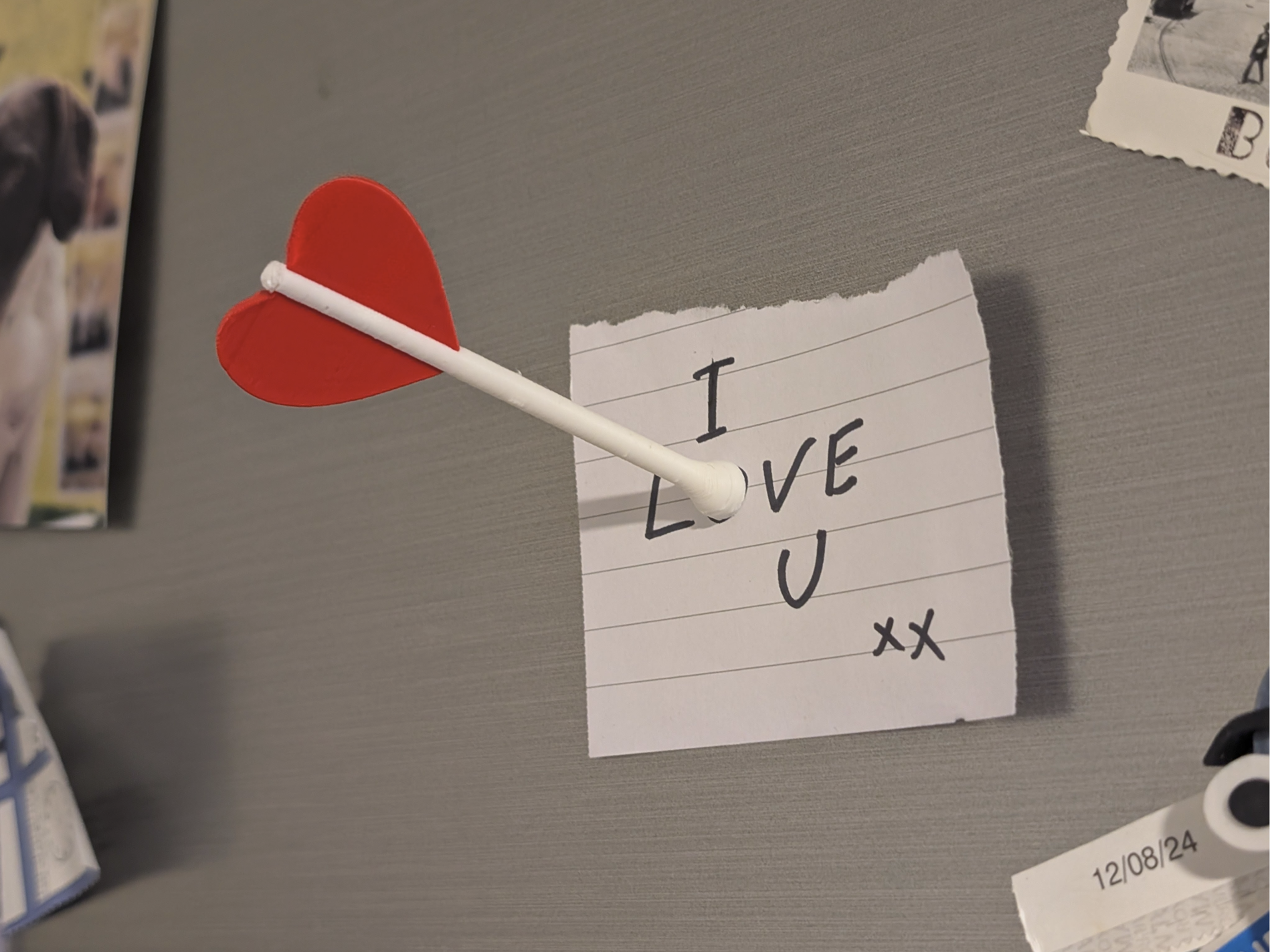 Cupid's Arrow - Valentine's Day Fridge Magnet