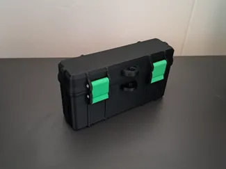 Lockable rugged Cash Box Case - CAD, USD, EURO