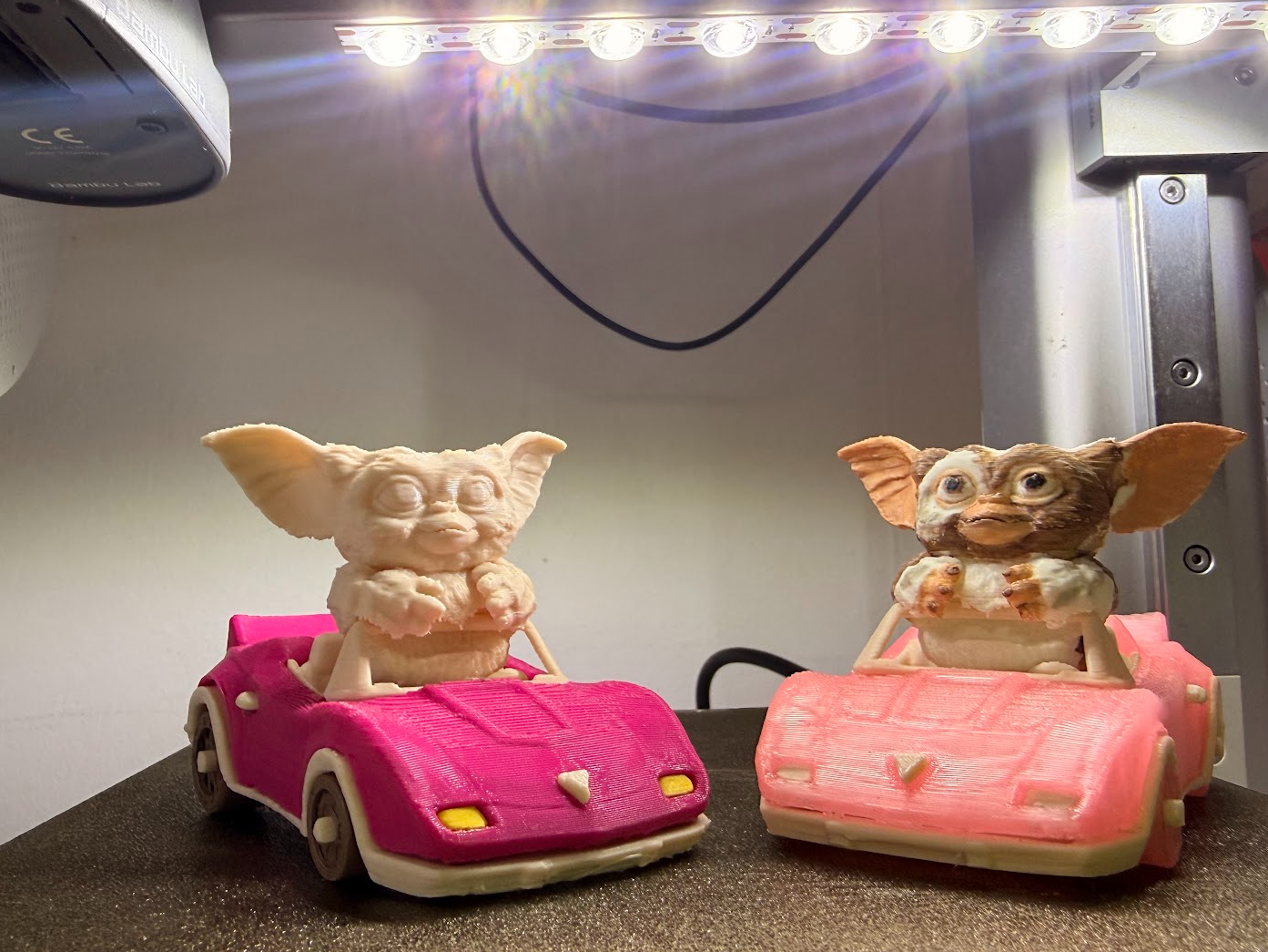 Gizmo Car . Gremlins fan art Toy , piece apart. 