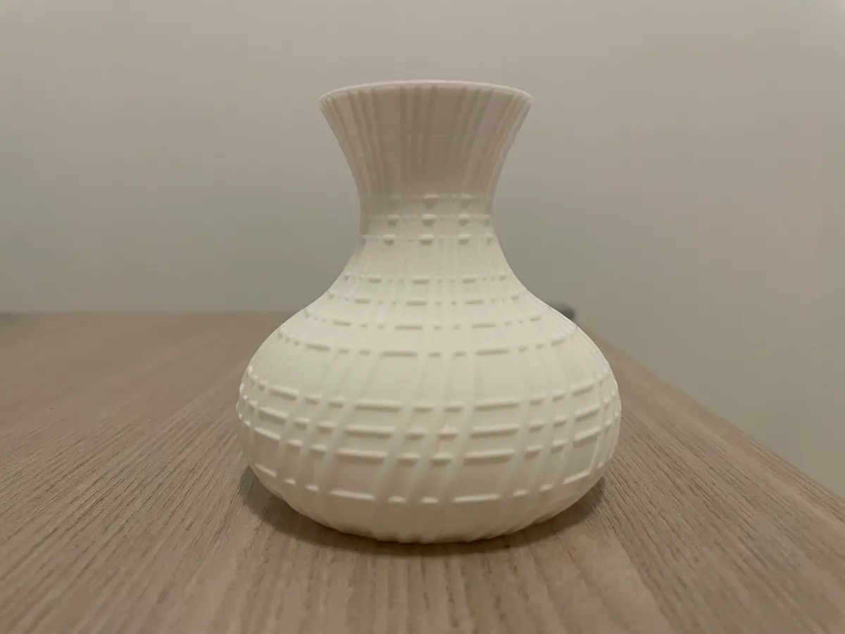 Vase en spirale