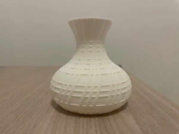 Vase en spirale
