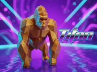 Low Poly Animals - Gorilla